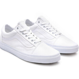 VANS OLD SKOOL SHOES – TRUE WHITE VN000D3HW00 RRP £75