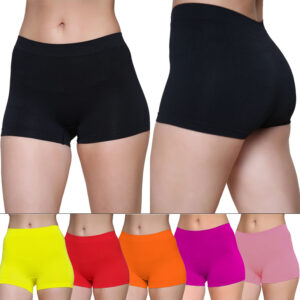 Womens Boxer Shorts Hot Pants Ladies Soft Knickers Underwear Boxers pants S – XL