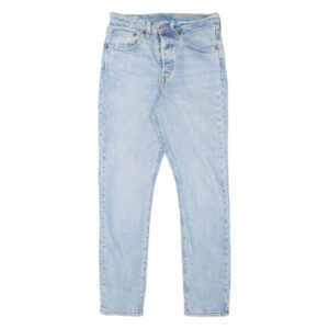LEVI’S 501S Jeans Premium Womens Blue Skinny Straight W26 L28