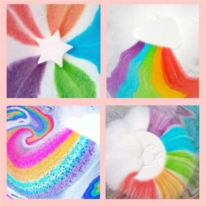 Kids Bath Bombs |  Bath Bombs for Kids | Bath Bombs | Rainbow Bath Bomb Gift Set
