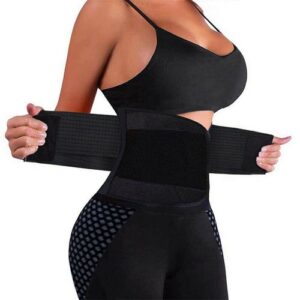 Women Waist Trainer Cincher Trimmer Sweat Belt Corset Body Shaper Gym Shapewear