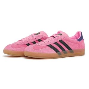 Women’s Shoes Adidas-Gazelle trainers IE7002 Indoor Bliss Pink Purple Sneaker