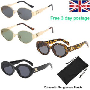 Celebrity Elegant Stylish Fashion Sunglasses Retro Oval Lisa Style Sunglasses UV