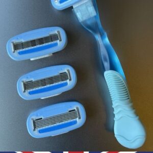 Balea Sensitive Womens 5-blade Razor blades compatible with Gillette Venus