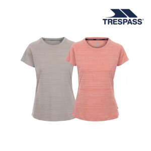 Trespass Womens Active Tshirt Short Sleeve Gym Top Quick Dry Vickland