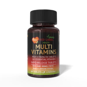 Multivitamins 180 Tablets for Women & Men A-Z Essential Vitamins High Strength