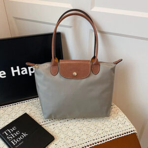 Large Grey Tote Bag Womens Shoulder Bag Handbag