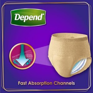 54 x Depend Comfort Protect Pants for Women | XL | Inco Pants | 6 Packs of 9