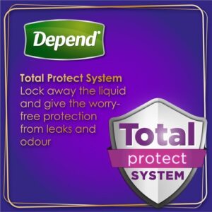 54 x Depend Comfort Protect Pants for Women | XL | Inco Pants | 6 Packs of 9