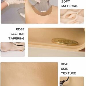 A/B Cup Realistic Silicone Breast Forms Breast Plate Fake Boobs For Crossdresser