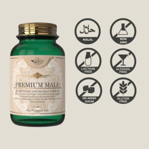 Sky Premium Life Male Multivitamin – 60 Tablets – Halal