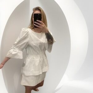See By Chloe Women Dress White Cotton Size S F38 I40 *
