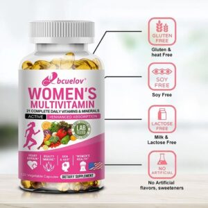 Multivitamins for Women 50+ | 4 Months Supply | 28 120 count (Pack of 1)