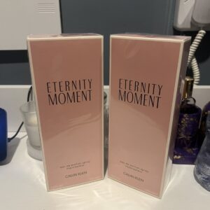 Calvin Klein Eternity Moment Eau de Parfum 100ml Spray For Her – NEW. EDP CK  X2