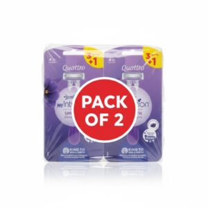 2xWilkinson Sword Intuition Quattro Smooth Shave Women’S Razor Blades, Hair