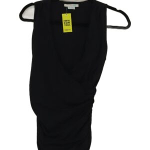 Boden Women’s Maternity Dress UK 8 Black Cotton with Elastane Wrap Dress