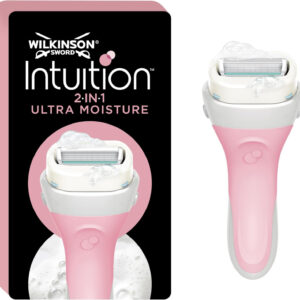 WILKINSON SWORD – Intuition Ultra Moisture Razor and Blade for Women | Pack of 1