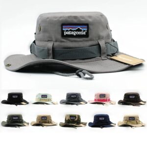 Outdoor Hiking Bucket Hat Big Brim Sun Protection Travel Fisherman Cap Unisex
