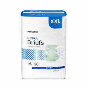 Unisex Adult Incontinence Brief Ultra 2X-Large Disposab