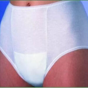 INCONTINENCE Pants for Women 100% Cotton WASHABLE WITH PAD Briefs Knickers S-3XL