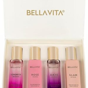 Bellavita Luxury Women’s Gift Set with Date Senorita Glam & Rose | Floral Fruity