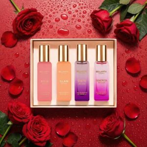 Bellavita Luxury Women’s Gift Set with Date Senorita Glam & Rose | Floral Fruity