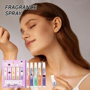 Premium Women’s Perfume Gift Set, 5PCS Long Lasting Eau De Parfum