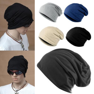 Beanie Hat Cap Plain Knit Ski Skull Cuff Winter Warm Slouchy Men Women Unisex