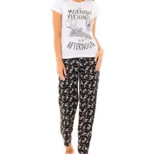 Ladies Lounge Wear Pyjamas Set Womens PJ Ex Store Pants Cotton Nightwear Size
