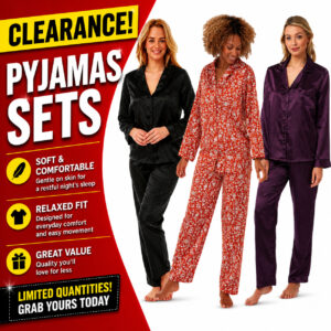 Ladies Pyjamas Satin Silky  Nighties Nightwear WomenS  PJS LOUNGEWEAR