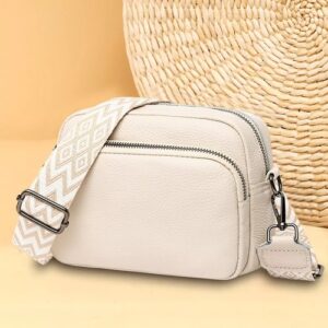 Genuine Leather WomenS Cross Body Camera Bags Handbag Crossbody Bag for Women