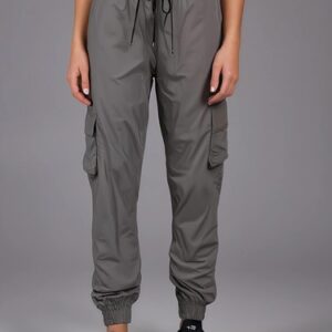 Womens Joggers Sports Jog UK 14 Grey Boohoo Pocket Gymwear Gym Bottoms RRP £39