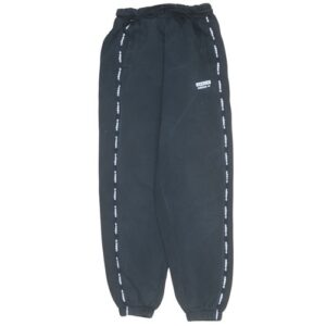 adidas Womens Black XS Jogger Trousers Fleece Logo