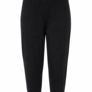 Accessorize Womens Jogger Trousers Size M Black Casual Elastic Waist