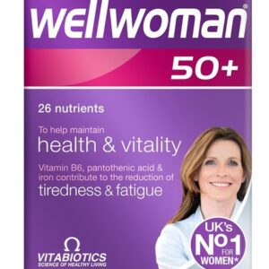 30 Tablets Wellwoman 50+ Nutritional Support for Vibrant Women 50 Plus