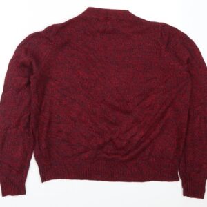 Womens UK Size M H&M Red Pullover Jumper