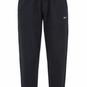 Reebok Womens Jogger Trousers Size XS Black Casual Elastic Waist Logo