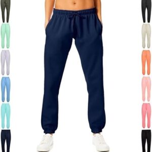 Light & Shade Womens Cuffed Joggers Navy XS