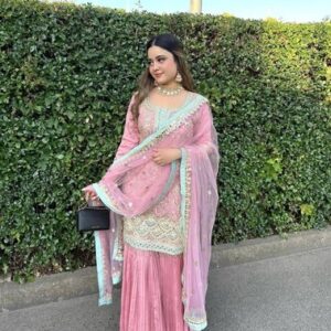 Salwar Kameez Pakistani Indian Wedding Wear Party Dress Bollywood Plazzo Suit
