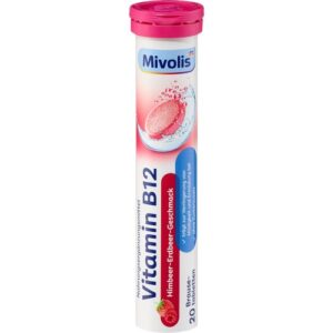 5 Tubes MIVOLIS Vitamin B12 | 100 effervescent Tablets | Tiredness Fatigue