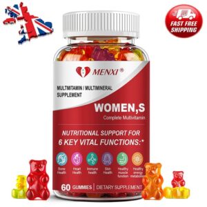 Multivitamins Gummies for Women, A-Z Essential Vitamins High Strength – 2 PACK