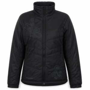 Columbia Womens Puffer Jacket Size S Black Long Sleeve Casual Full Zip