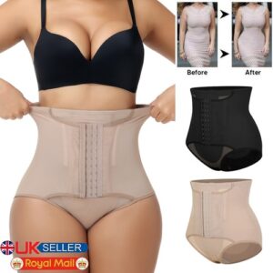 Women High Waisted Trainer Firm Tummy Control Body Shaper Girdle Underwear Panty