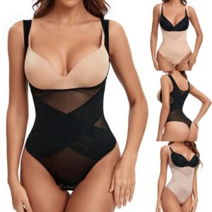 Women Full Body Shaper Shapewear Firm Tummy Control Slimming Bodysuit