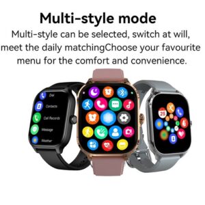 Waterproof Smart Watch Men Women App Control for iPhone Samsung Android