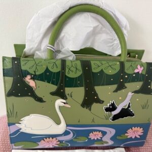 Radley Into The Woods Medium Ziptop Multiway Bonsai Picture bag AW24 and Purse