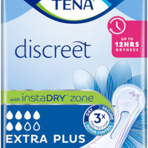 96 x TENA Discreet Extra Plus Pads For Bladder Weakness  6 x Packs of 16