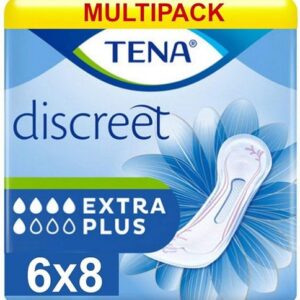 48 x Tena Lady Discreet Extra Plus Incontinence Pads for Women