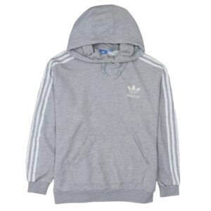 Womens UK Size 3XL adidas Grey Pullover Hoodie