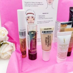 7pc Foundation Mini Set – Lancome, YSL & Collection-Light/Med- Womens Teenagers